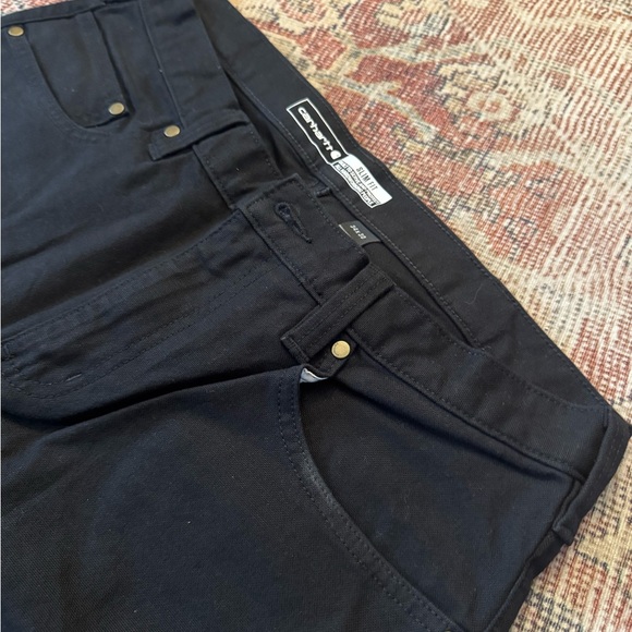 Carhartt Men's Slim Black Jeans - Picture 3 of 4